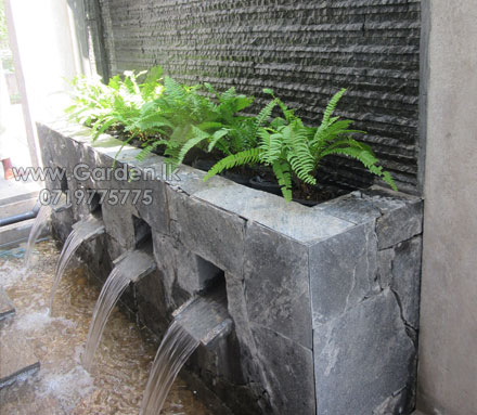 sri lanka modern water feature granite