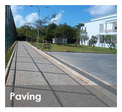 sri lanka interlock paving hard landscaping vehicle path